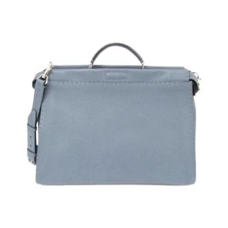 Fendi Pre-owned Handbags, female, Blue, Size: ONE SIZE Pre-owned Selleria Handbag