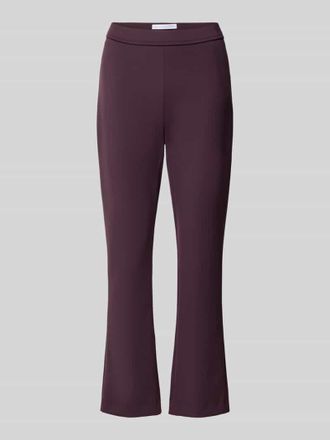 Raffaello Rossi Raffaello Rossi Regular Fit Schlaghose in 7/8 L&auml;nge Modell MACY in Bordeaux, Gr&ouml;&szlig;e 32