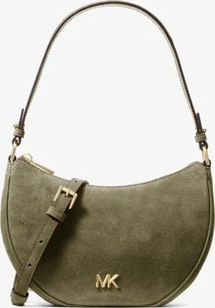 Michael Kors Kyla Small Suede Convertible Pochette