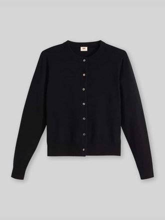 Levi's Regular Fit Strickjacke aus Baumwoll-Mix in Black, Gr&ouml;&szlig;e L