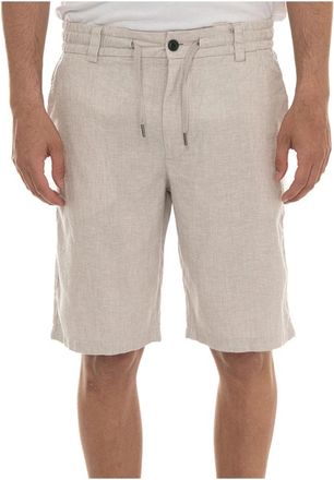 HUGO BOSS Uomo, Pantaloncini, Grigio, W36, new