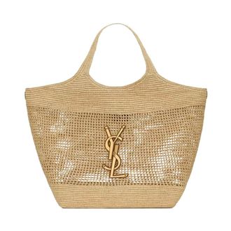Saint Laurent Mujer, Bolsos, Beige, Talla: ONE Size