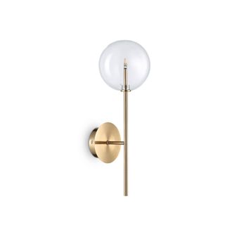 Ideal Lux Equinoxe - 1 Luz De Pared, Lat&oacute;n Antiguo - Ideal Lux