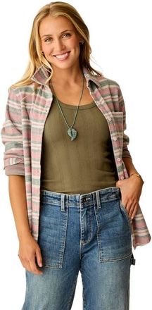 Carve Designs Fairbanks Supersoft Shirt in Bistro Block Stripe at Nordstrom, Size Xx-Small