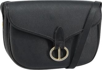 Dior Pre-owned Cross Body Bags, female, Black, Size: ONE SIZE Pre-owned Vintage Shoulder Bag