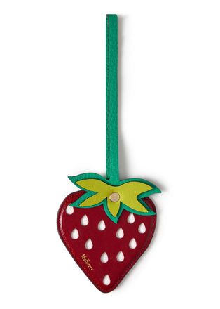 Mulberry Strawberry bag Charm - Red - One Size