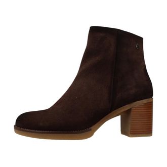 Porronet Schoenen, Dames, Bruin, 38 EU, Botin Enkellaarsjes