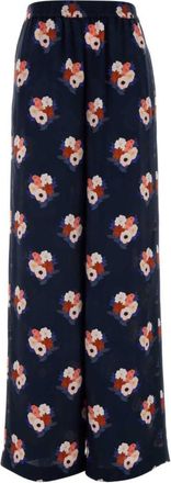 Fendi Dark Blue Relaxed Elasticated Pants
