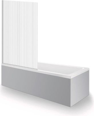 Duravit Ba&ntilde;era Derecha Duravit No.1 1800x800mm + Mampara De Ba&ntilde;era Izquierda Aurys Raywall Cromo