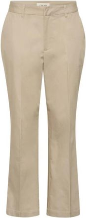 Cream Wijde broek - Dames - Wijde Broeken - Grijs - M - Broeken