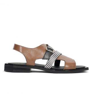 Le Boh&eacute;mien Flat Sandals, female, Brown, Size: 10 US Sc35-2A Sandal Alias