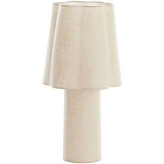 Light & Living L&aacute;mpara de mesa - Musaby - natural - textil - - Light&living
