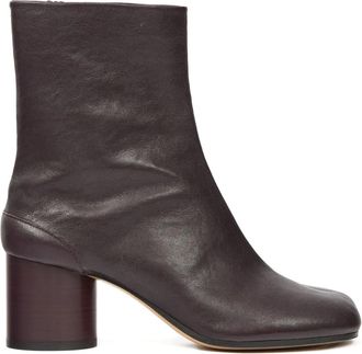 Maison Margiela Tabi 60 mm enkellaarzen - Bruin