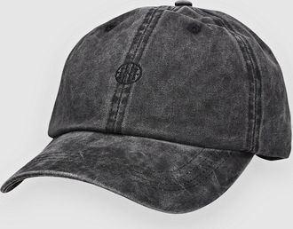 Ninth Hall Rinsed Dad Cap schwarz