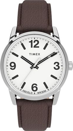 Timex Easy Reader Quartz White Dial Mens Watch TW2U71600