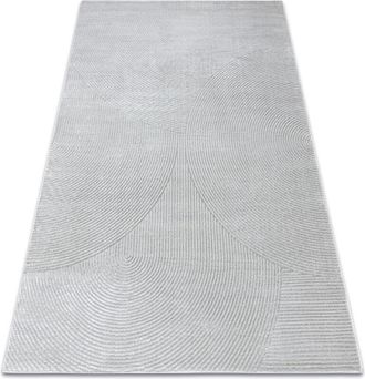 RugsX Alfombra Balance 0194 Gris - Geom&eacute;trico, Estructural, Glamour Grey 120x170 Cm