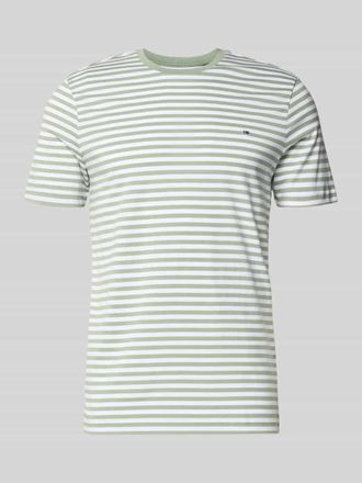 Christian Berg Regular Fit T-Shirt Mit Logo-Stitching in Schilf, Gr&ouml;&szlig;e 3XL