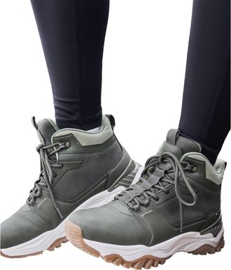 Mountain Warehouse Dames/Dames Sierra Waterdichte Wandelschoenen (Kaki Groen)