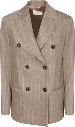 Incotex Stijlvolle Blazers voor Mannen - Dames - Blazers - Beige - S - Jassen