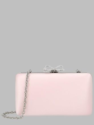 Self Portrait Selbstportr&auml;t-Clutch aus Raso Con Fiocco