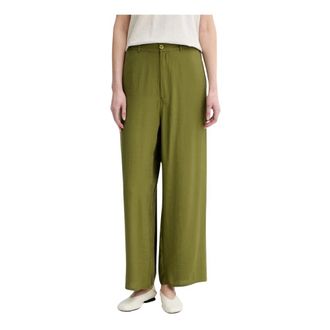 American Vintage Broeken, Dames, Groen, M, Ysoli Wijde Broek