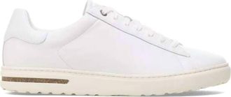 Birkenstock Womens Bend Low Natural Leather Shoe - Regular In White