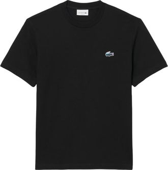 Lacoste Hombre, Camisetas, Negro, Talla: M