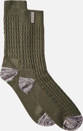 Sealskinz Mens Sealskinz Unisex Wroxham Bamboo Mid Length Socks - Green - Size: 9.5/13/12.5/12/11.5/11/9/16/15.5/15/14.5/14/13.5/10.5/10