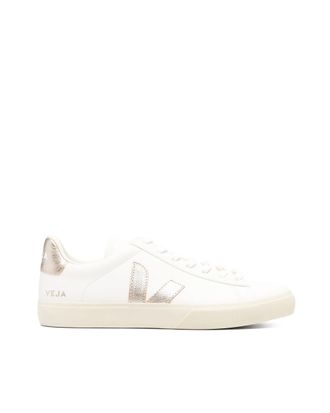 Veja White Campo Extra Leather Sneakers