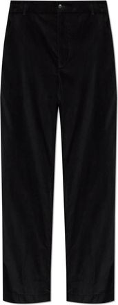 Moncler Corduroy Broeken - Heren - Straight fit broeken - Zwart - S - Katoen - Broeken