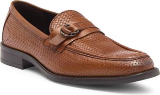 Steve Madden Respin Double Ring Buckle Loafer in Cognac at Nordstrom Rack, Size 11.5