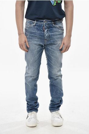 Dsquared2 Straight-Leg Jeans COOL GUY with Raffia Patch 16cm size 48