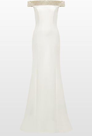 Jenny Packham Enigma Dress in Vanilla at Nordstrom, Size 12 Uk