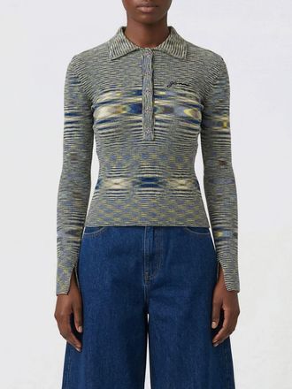 Ganni Polo in maglia riciclata Ganni
