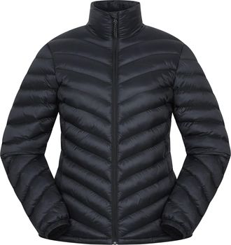 Mountain Warehouse Dames Vista Gewatteerde Jas (Zwart)