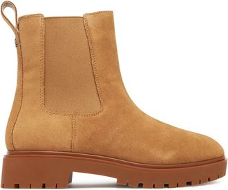 Ralph Lauren Allyson Bootie - Dames - Chelseaboots - Bruin - 36 1/2 EU - Katoen - Schoenen