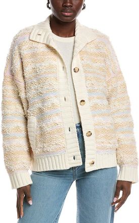 M Missoni Wool-Blend Fleece Cardigan
