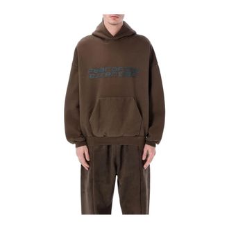 Fear of God 90s Hoodie - Heren - Sweatshirts & Hoodies - Bruin - Maat: XL Katoen