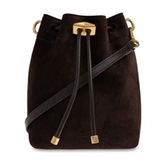Jimmy Choo London Dames, Tassen, Bruin, Maat: ONE Size Su&egrave;de