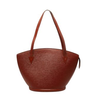 Louis Vuitton Brown Kenyan Brown Leather Shoulder Bag Tote Bag (Pre-Owned)