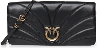 Pinko Love Horizontal Clutch - Bags - Mujer - Negro - ONE SIZE
