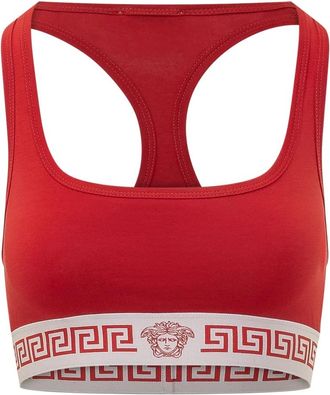 Versace Bra Jersey Bio - Dames - Sport BHs - Rood - L - Fitness