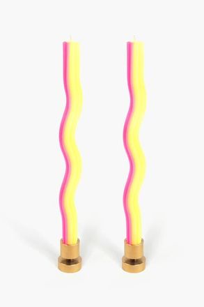 54 Celsius Wiggle Candles in Yellow/pink at Nordstrom