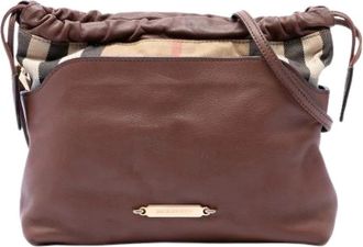 Burberry Bolso Cubo Vintage Pre-owned - Pre-owned - Mujer - Marr&oacute;n - ONE SIZE