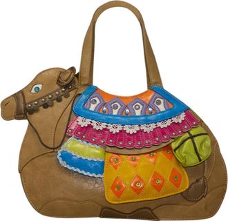 Generic Ladies Camel Design Novelty Tote Handbag Unique Womens Shoulder Bag 3946 (Camel Design)