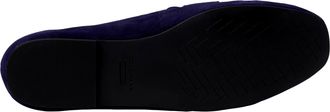 Cole Haan York Bow Loafer Evening Blue Suede W28009-BLU Womens