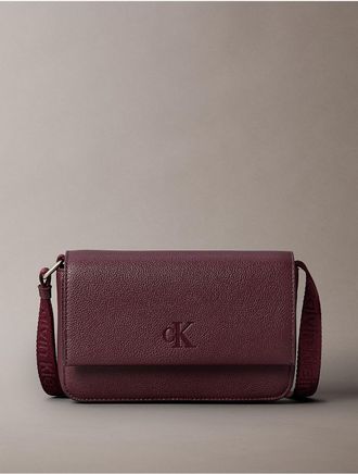 Calvin Klein Jeans Calvin Klein Womens All Day Phone Flap Crossbody Bag - Red - OS