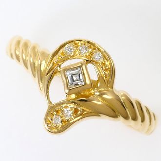 C&A Yellow Gold Yellow Gold (18K) Band Ring (Pre-Owned)