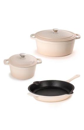 Berghoff Neo 5-Piece Cast Iron Set in White at Nordstrom Rack