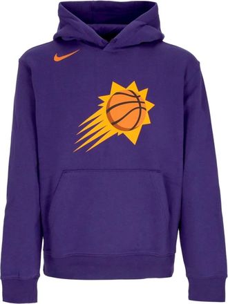 Nike Phoenix Suns Club Hoodie - Heren - Sportshirts - Paars - M - Katoen - Fitness